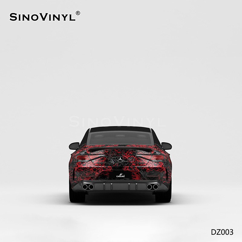 DZ003 Venom Painting Customized Car Vinyl Wrap
