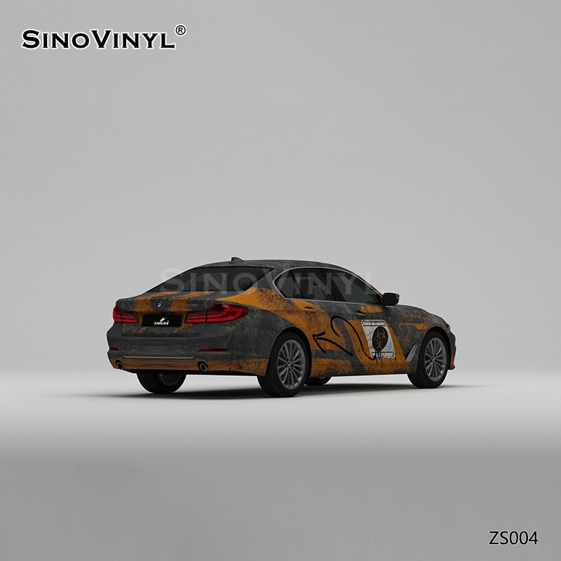 ZS004 Resident Evil Printing Customized Car Vinyl Wrap