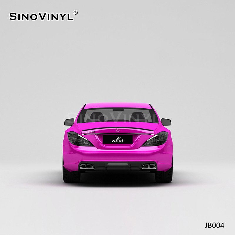 JB004 White To Rose Red Vinyl Sticker Material Self Adhesive Decorative Film