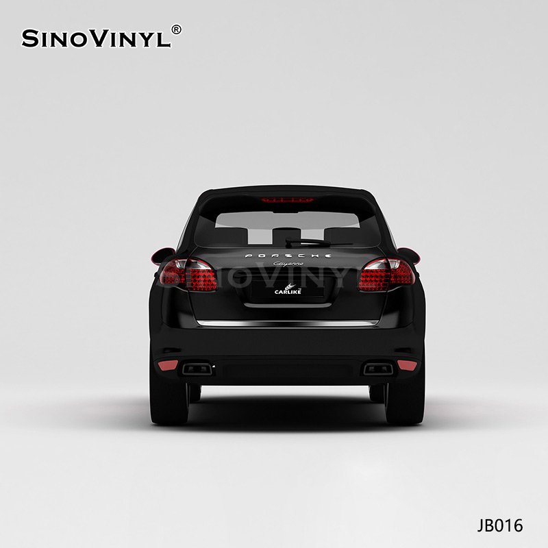 JB016 Pink And Black Gradient Self Adhesive PVC Sheet Printing Customized Film