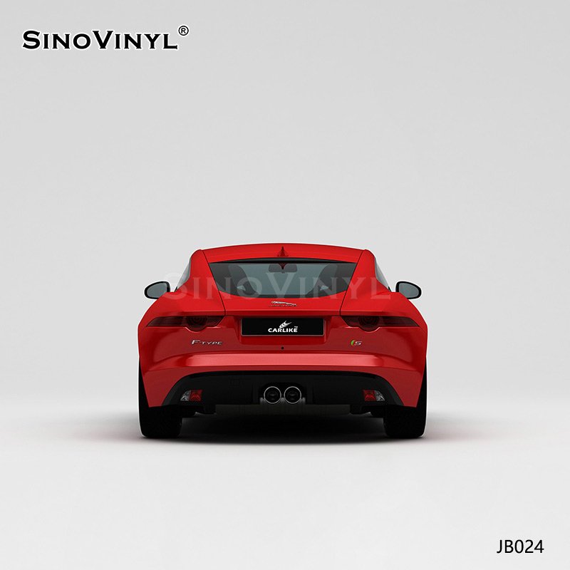 JB024 Black And Red Gradient Film Sticker Printing Customized Car Sticker Wrap