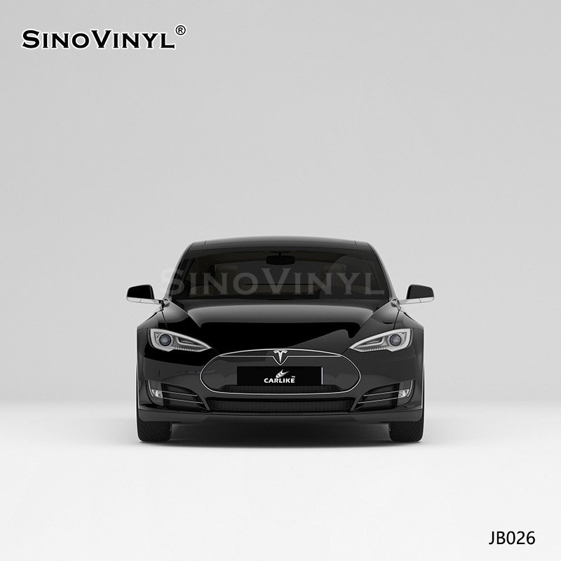 JB026 Black And Blue Gradient Vinyl Decals For Cars Customized Glossy Vinyl