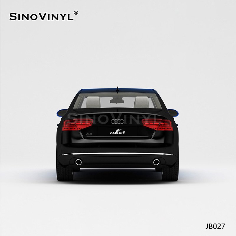 JB027 Black And Blue Gradient Car Sticker Wrap Printing Customized Vinyl Film