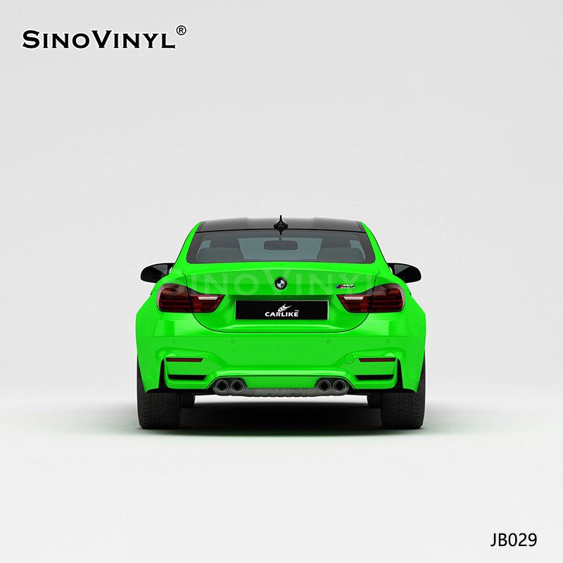 JB029 Black And Green Gradient Vinyl Wrap Printing Customized Auto Sticker