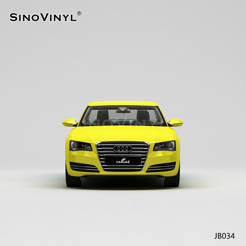 JB034 Yellow And Blue Inkjet Gradient Customization Car Body Sticker Film