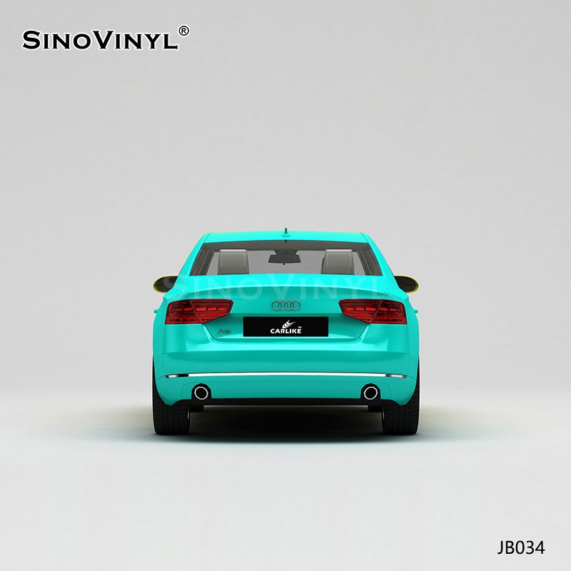 JB034 Yellow And Blue Inkjet Gradient Customization Car Body Sticker Film