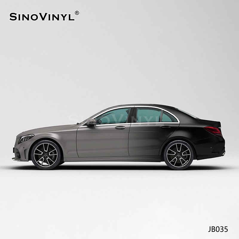 JB035 Gray And Black Inkjet Can Be Customized Gradient Color Change Film