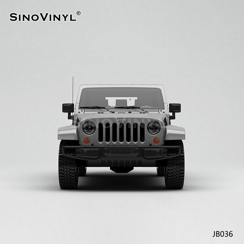 JB036 Jeep Gray-blue Inkjet Printing Customized Car Color Changing Vinyl Film