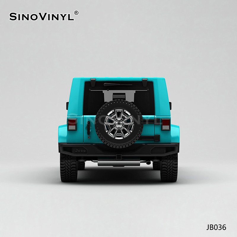 JB036 Jeep Gray-blue Inkjet Printing Customized Car Color Changing Vinyl Film