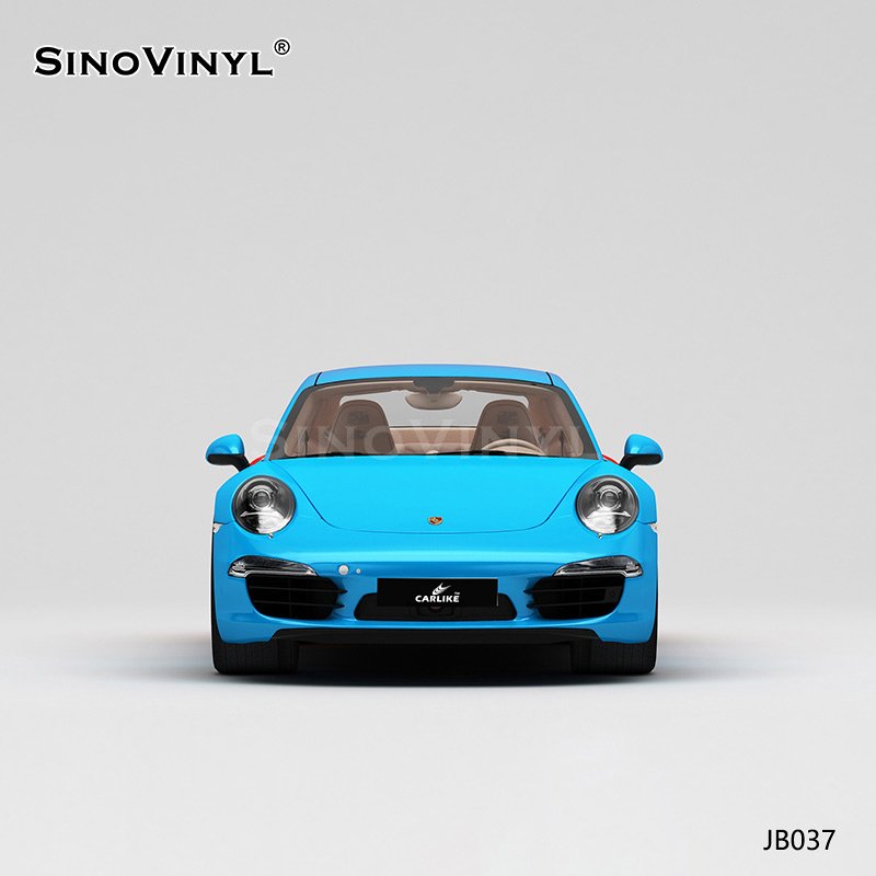 JB037 Blue And Red Inkjet Custom Gradient Car Film Color Change Car Wraps Vinyl