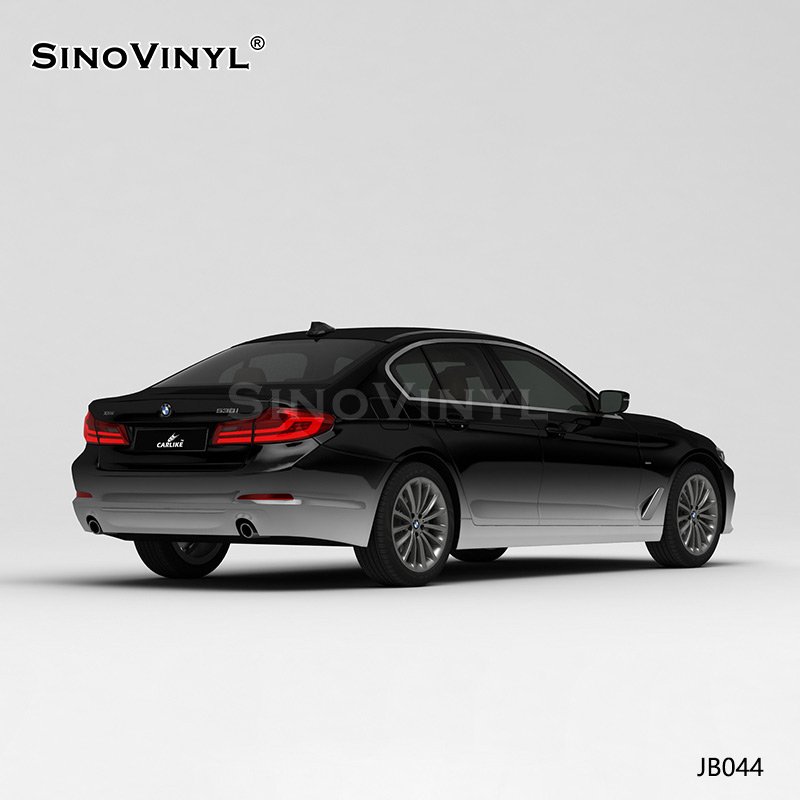 JB044 Top Black And Bottom White Customized Wholesale Self Adhesive PVC Film