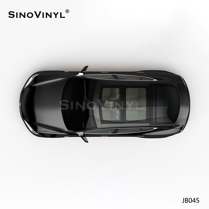 JB045 Black On Top And Red On The Bottom Customized Wholesale Vinyl Wrap 