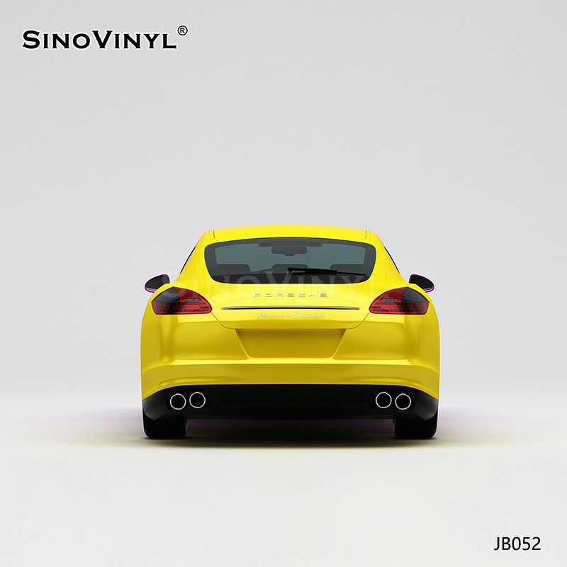 JB052 Purple-yellow Gradient Waterproof And Scratch-resistant Car Wrap Vehicle