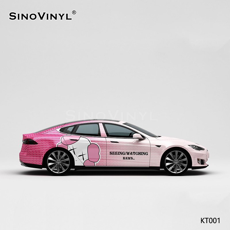 KT001 KAVAS Sesame Street gradient pattern inkjet custom car stickers