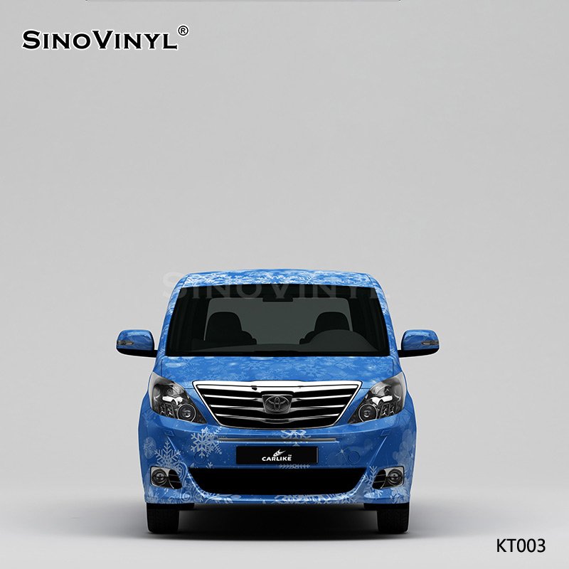 KT003 Frozen Pattern Car Film Printing Customization Sticker Vinyl