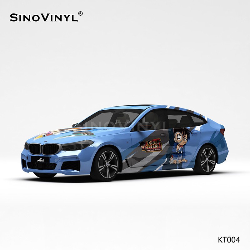 KT004 Detective Conan Car Sticker Printing Customized PVC Film