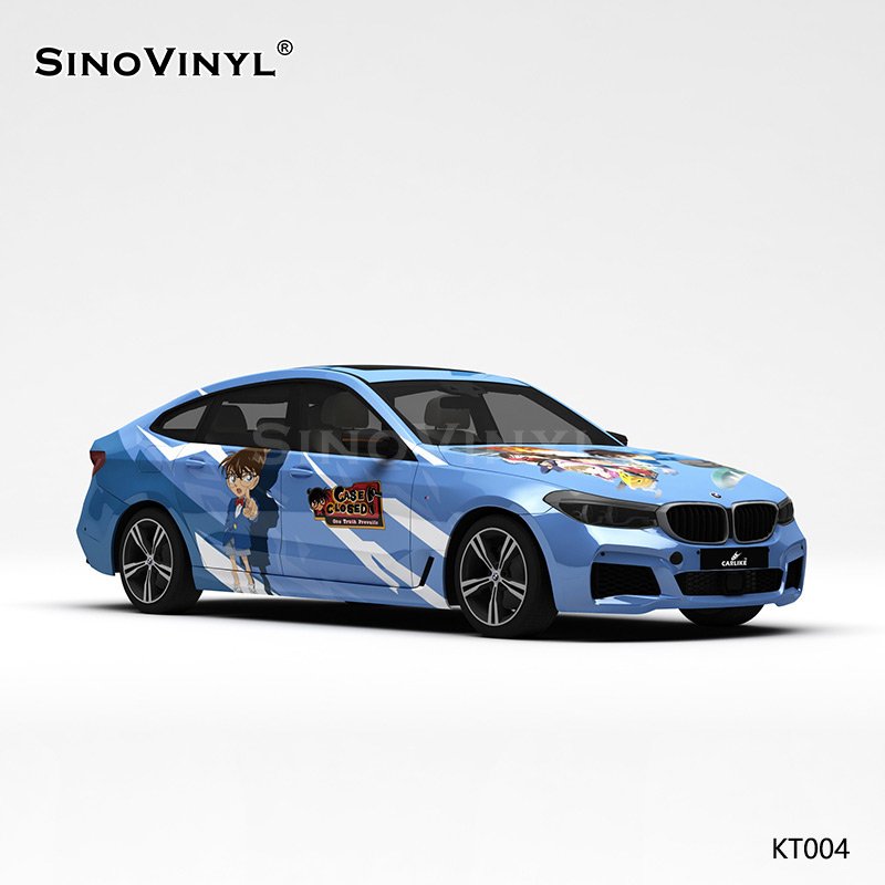 KT004 Detective Conan Car Sticker Printing Customized PVC Film