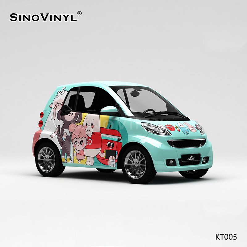 KT005 Big Mouth Monkey Rolling Film Customized Vinyl Sticker For Car