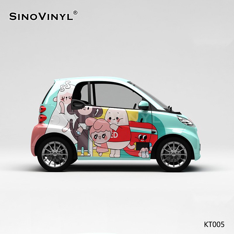 KT005 Big Mouth Monkey Rolling Film Customized Vinyl Sticker For Car