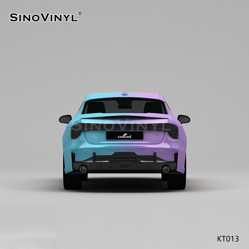 KT013 King Glory Gradient Pattern Self Adhesive Customized Car Body Wrapping