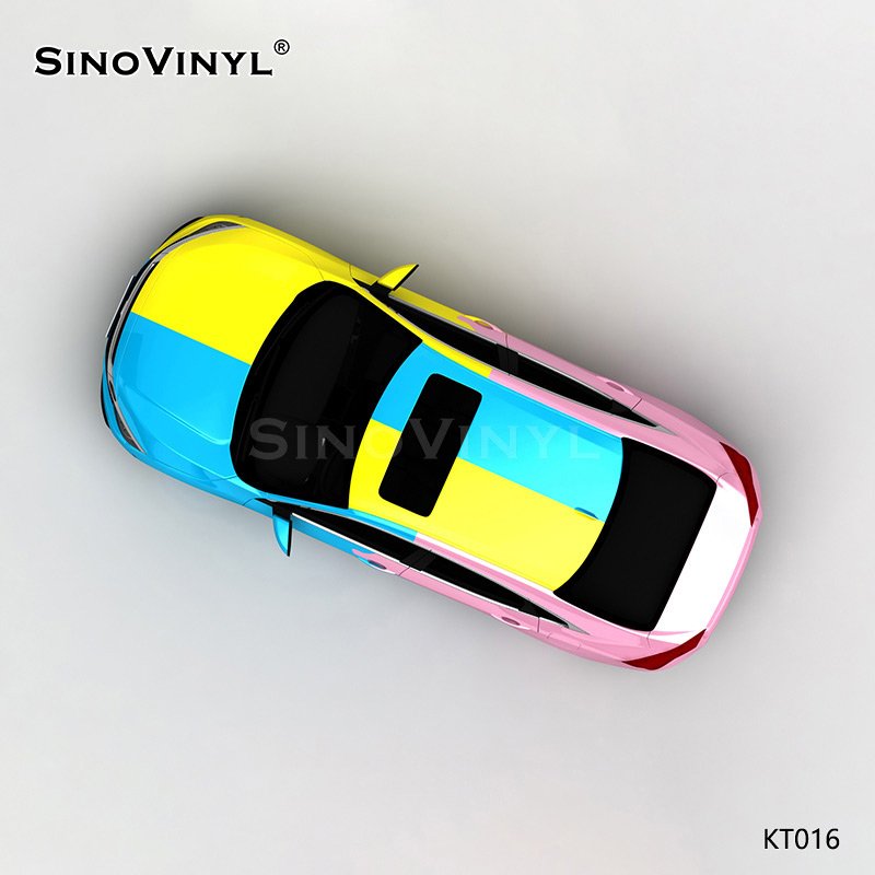 KT016 Robot Cat Spongebob Rolling Film Customized Wrapping Vinyl Cars