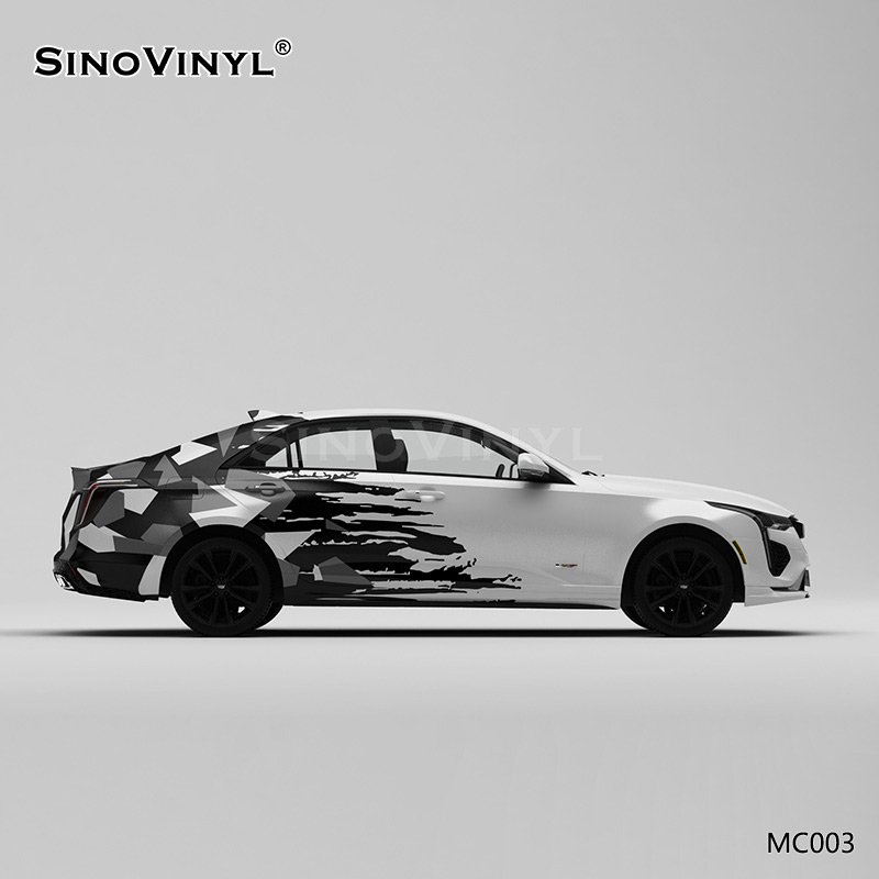 MC003 Flying Camouflage Printing Car Wrap