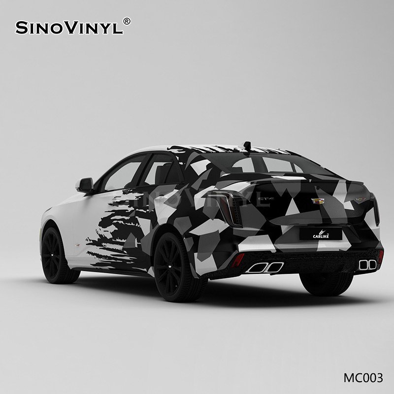 MC003 Flying Camouflage Printing Car Wrap