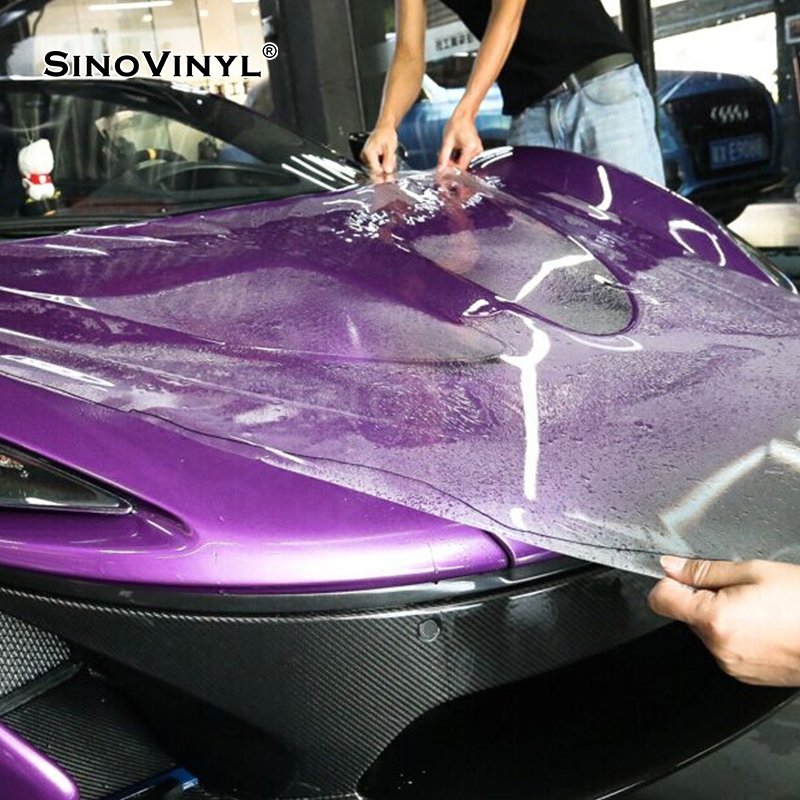 1.52*15m High Quality Car Wrap Film Anti Scratch Transparent Protection Sticker