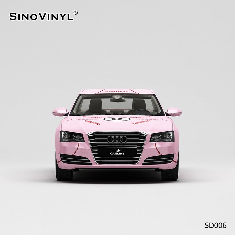 SD006 Pink Pig Painting Car Stickers Vinyl Printing Customized Wholesale Vinyl