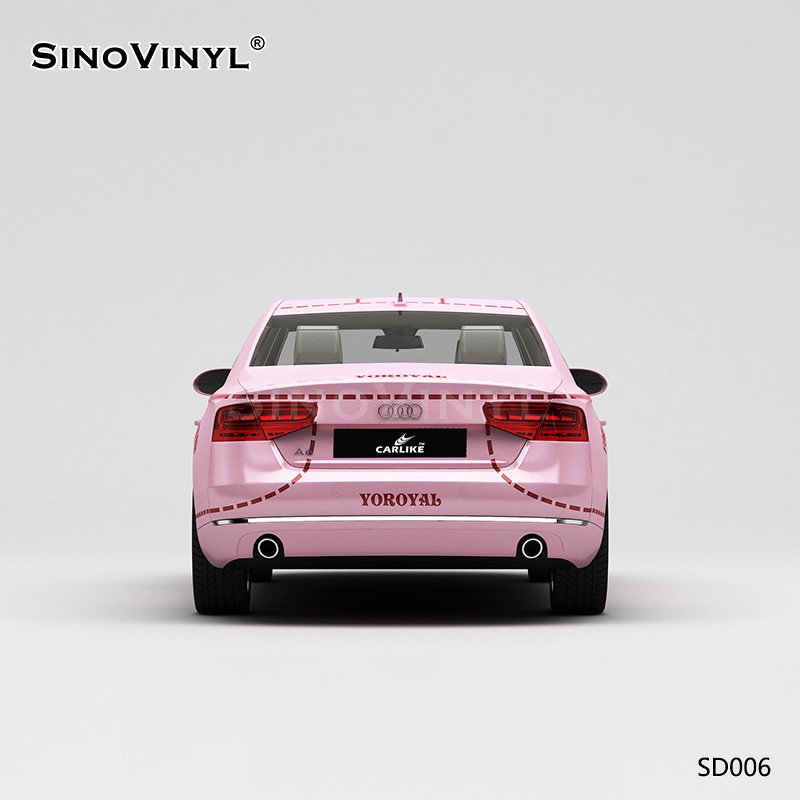 SD006 Pink Pig Painting Car Stickers Vinyl Printing Customized Wholesale Vinyl