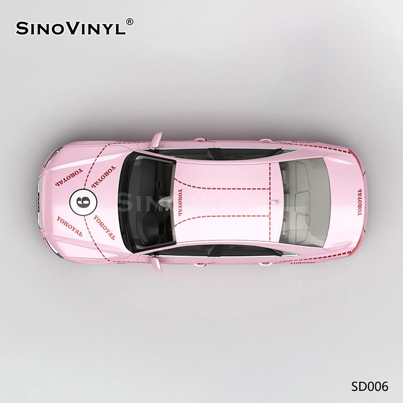 SD006 Pink Pig Painting Car Stickers Vinyl Printing Customized Wholesale Vinyl