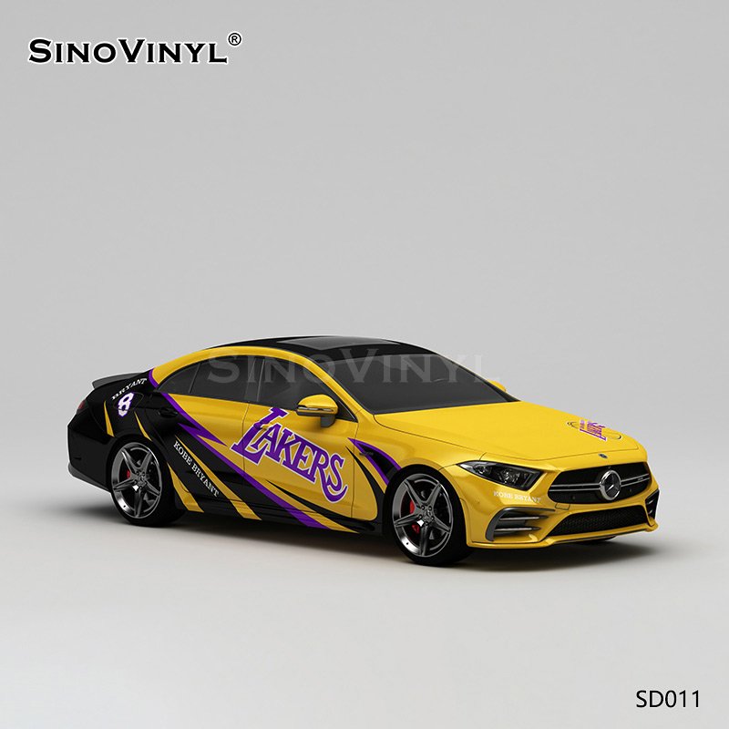 SD011 Kobe Livery Car Body Film Printing Customized Car Decoration Sticker