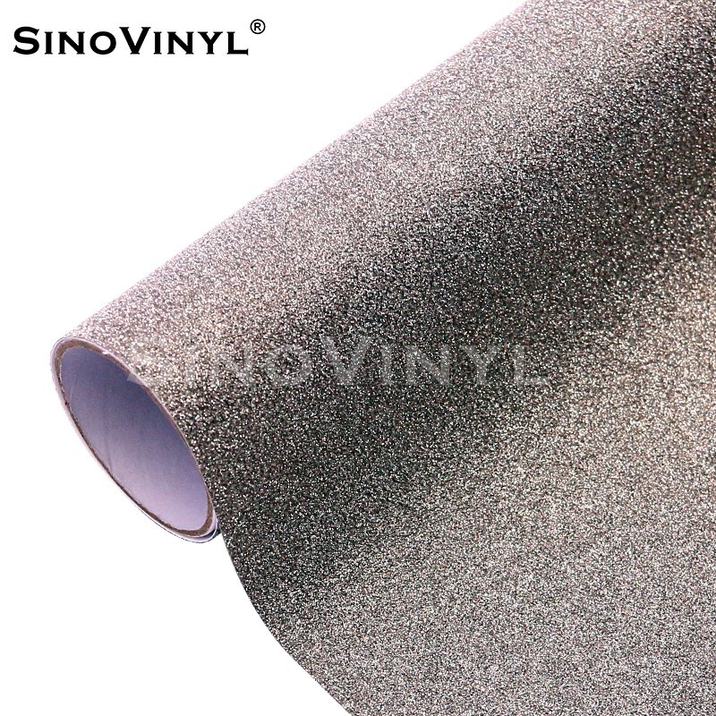 Manufacturer Recoverable Self Adhesive Super Glitter Diamond Vehicle Vinyl Stickers