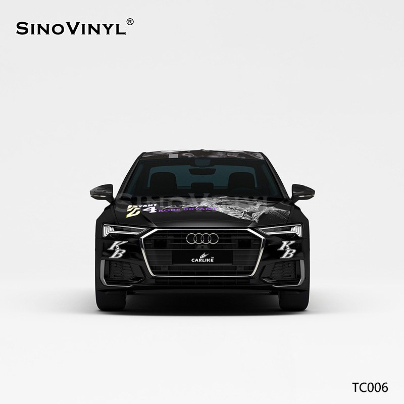 TC006 Black Kobe Commemorative Livery Customized Vinyl Sticker Material