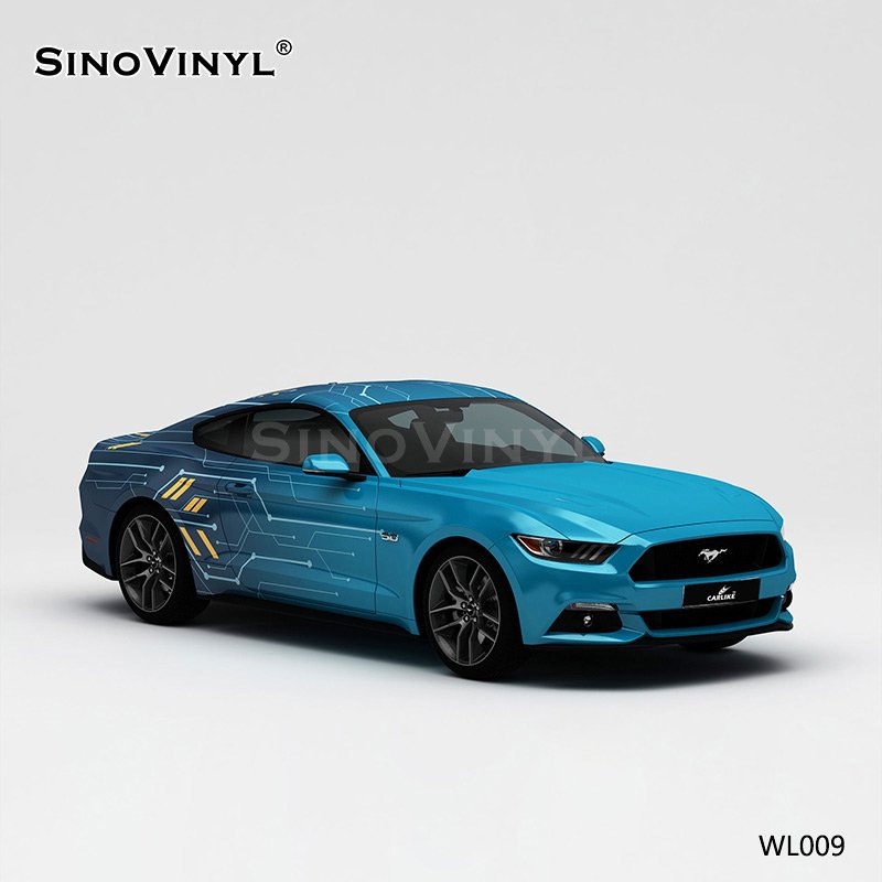 WL009 Circuit Board Wholesale Vinyl Printing Customized Color Change Film