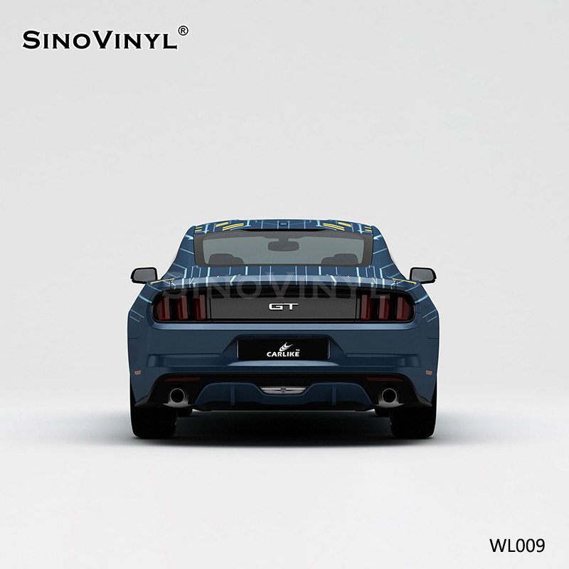 WL009 Circuit Board Wholesale Vinyl Printing Customized Color Change Film