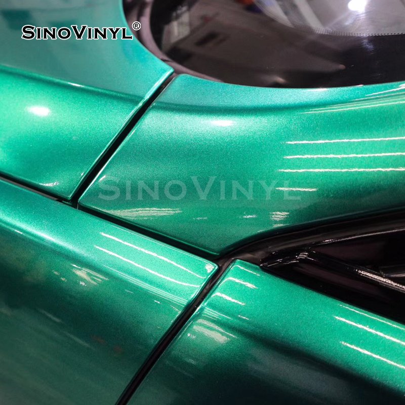 Super Stretchable Gloss Electro Metallic Car Wrap Vinyl Film Sticker