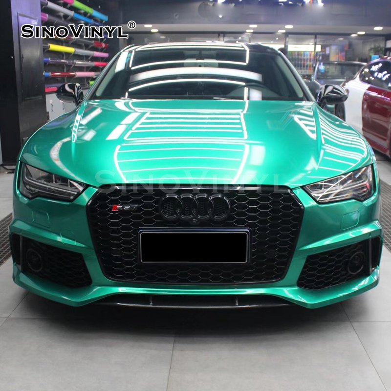 Super Stretchable Gloss Electro Metallic Car Wrap Vinyl Film Sticker