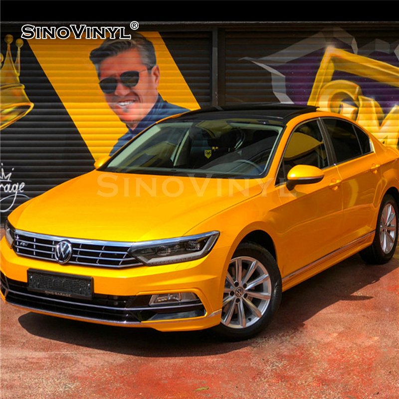 Long Durability Gloss Electro Metallic Removable Car Body Vinyl Wraps