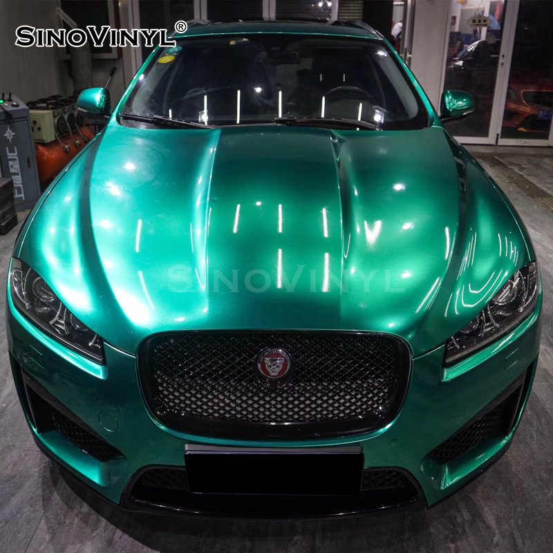Super Stretchable Gloss Electro Metallic Car Wrap Vinyl Film Sticker