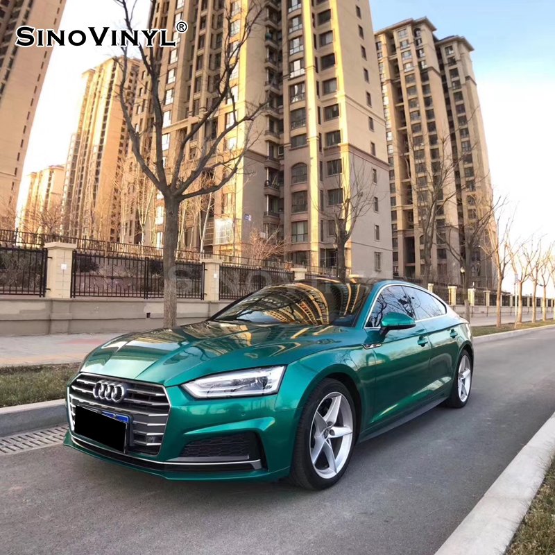 Super Stretchable Gloss Electro Metallic Car Wrap Vinyl Film Sticker