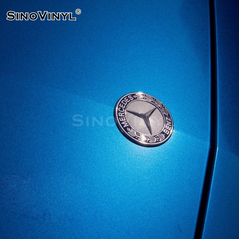 Gloss Electro Metallic Wrap Vinyl Gloss Adhesive Film Air Free PVC Film