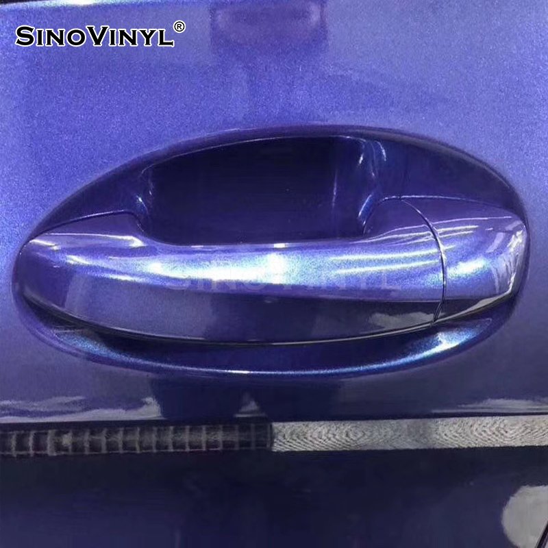 Gloss Electro Metallic Wrap Vinyl Gloss Adhesive Film Air Free PVC Film