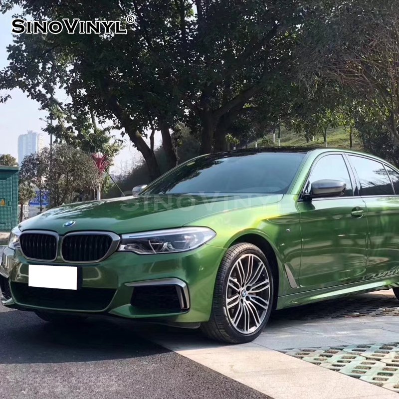 Wholesale High Glossy Metallic Color Electro Gloss Vinyl Car Wrap