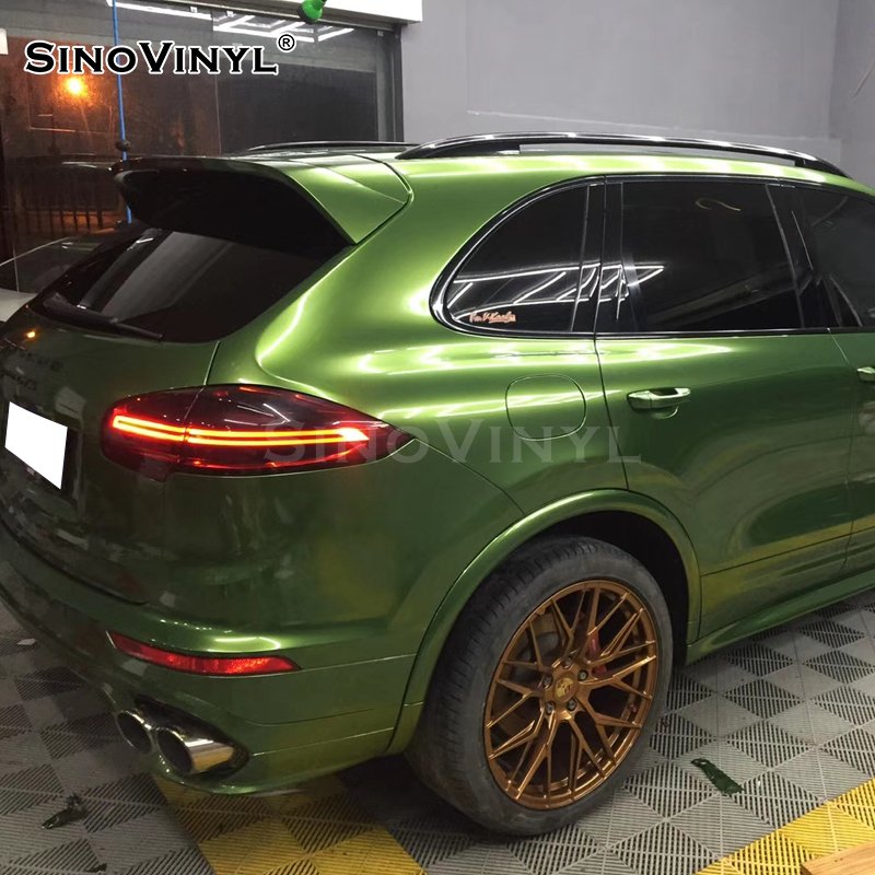 Wholesale High Glossy Metallic Color Electro Gloss Vinyl Car Wrap