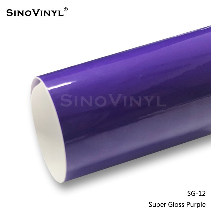 Air Bubble Free Super Gloss Crystal Stretch Car Wrap Vinyl Film