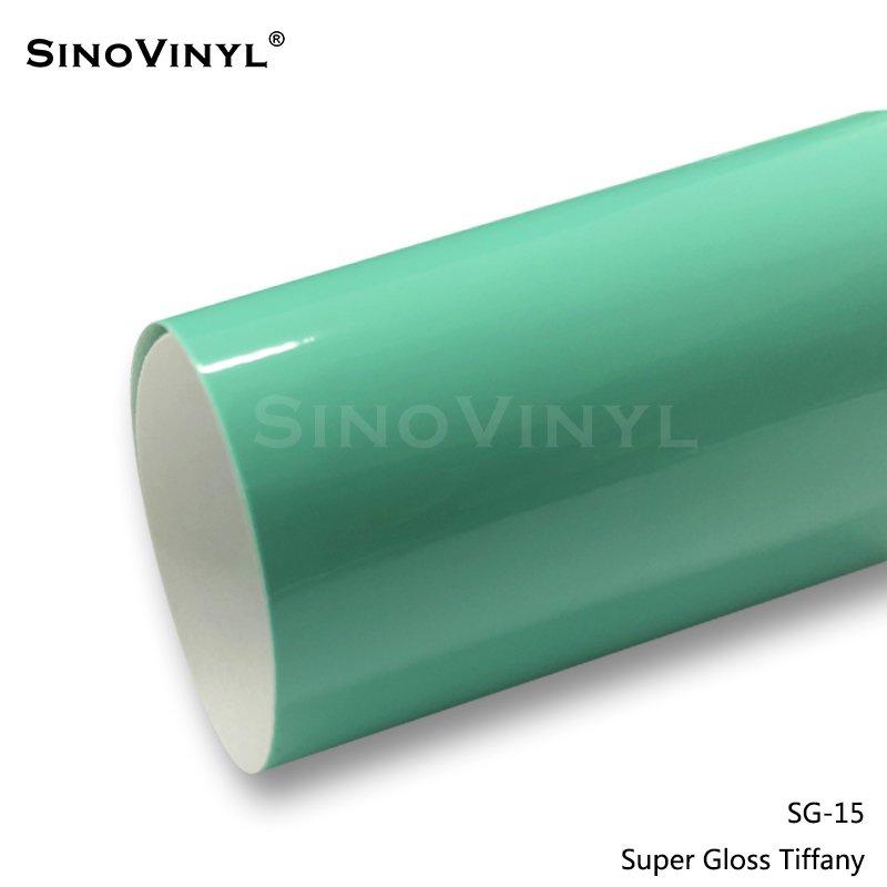 Air Bubble Free Super Gloss Crystal Stretch Car Wrap Vinyl Film