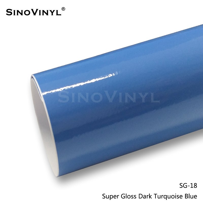 Air Release Channel Super Gloss Blue Red Golden Sticker Car Vinyl Wrap