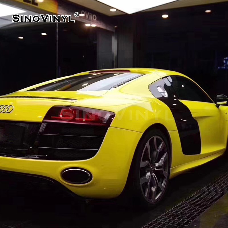 Hot Selling Car Body Sticker Super Gloss Crystal Auto Rolls Car Vinyl Wrap 