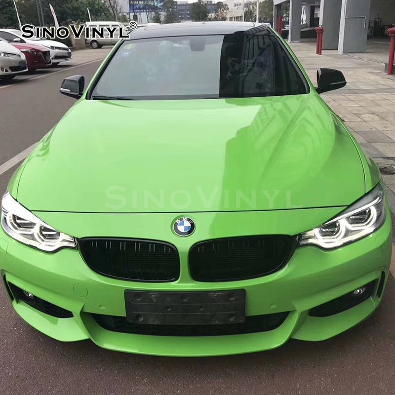 Hot Selling Car Body Sticker Super Gloss Crystal Auto Rolls Car Vinyl Wrap 